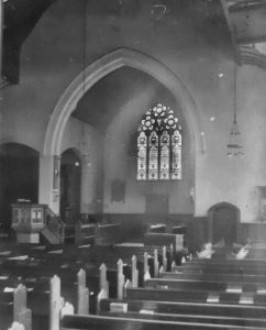 Elvet Methodist Church original interior